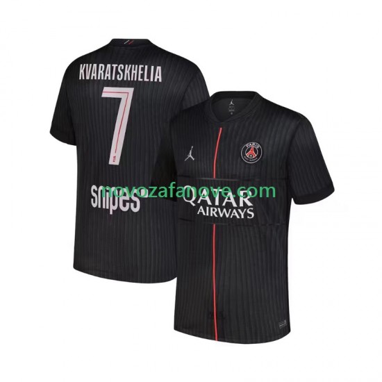 Nogometni Dres Paris Saint-Germain Khvicha Kvaratskhelia 7 Muški Četvrti 2025-2026 Kratkih Rukava