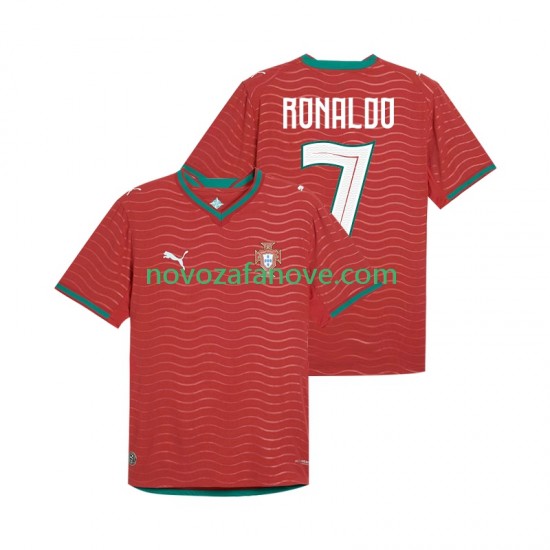 Nogometni Dres Portugal Cristiano Ronaldo 7 Muški Domaći Svjetsko prvenstvo 2026 Kratkih Rukava