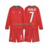 Nogometni Dres Portugal Cristiano Ronaldo 7 Dječji Domaći Svjetsko prvenstvo 2026 Dugim Rukavima