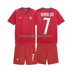 Nogometni Dres Portugal Cristiano Ronaldo 7 Dječji Domaći Svjetsko prvenstvo 2026 Kratkih Rukava