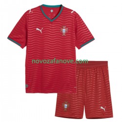Nogometni Dres Portugal Dječji Domaći Svjetsko prvenstvo 2026 Kratkih Rukava