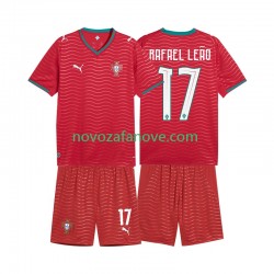 Nogometni Dres Portugal Rafael Leao 17 Dječji Domaći Svjetsko prvenstvo 2026 Kratkih Rukava