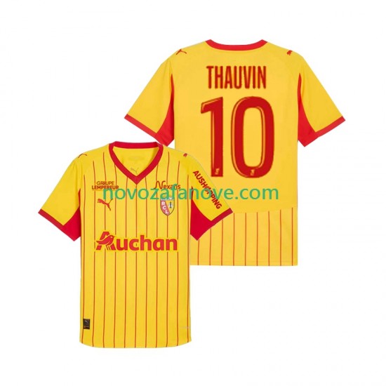 Nogometni Dres RC Lens Florian Thauvin 10 Muški Domaći 2025-2026 Kratkih Rukava