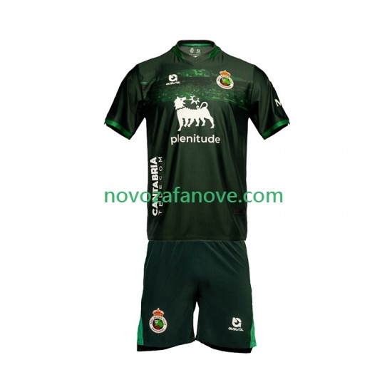 Nogometni Dres Santander Dječji Gostujući 2025-2026 Kratkih Rukava