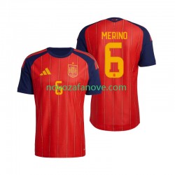 Nogometni Dres Španjolska Mikel Merino 6 Muški Domaći Svjetsko prvenstvo 2026 Kratkih Rukava