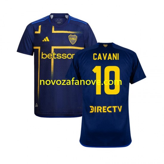 Nogometni Dres Boca Juniors CAVANI 10 Muški Treći 2024-2025 Kratkih Rukava