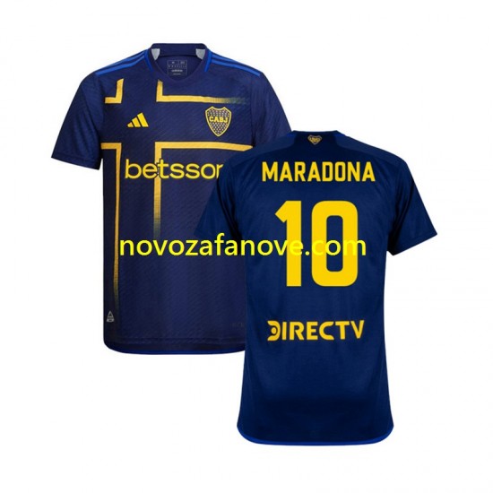Nogometni Dres Boca Juniors MARADONA 10 Muški Treći 2024-2025 Kratkih Rukava
