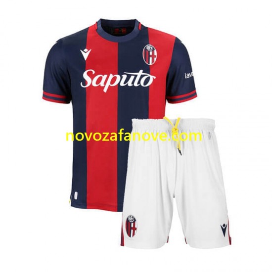 Nogometni Dres Bologna Dječji Domaći 2024-2025 Kratkih Rukava