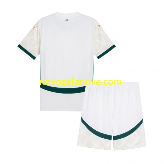 Nogometni Dres Obala Bjelokosti Dječji Gostujući 2025 Kratkih Rukava