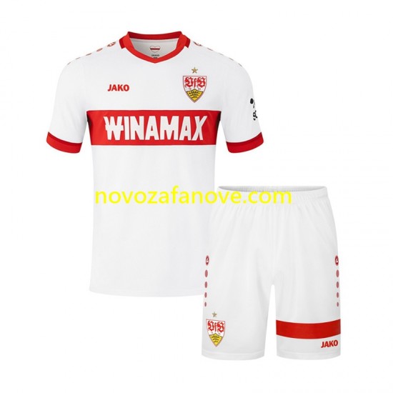 Nogometni Dres VfB Stuttgart Dječji Domaći 2024-2025 Kratkih Rukava
