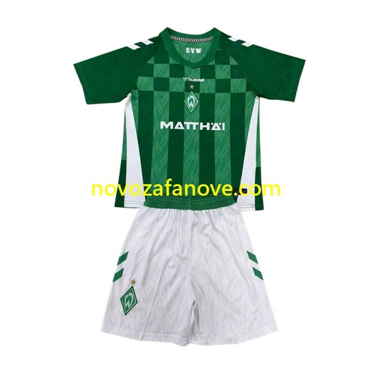 Nogometni Dres Werder Bremen Dječji Domaći 2024-2025 Kratkih Rukava