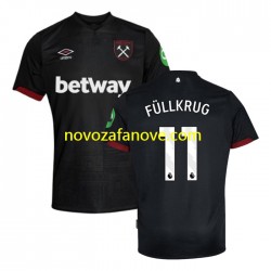 Nogometni Dres West Ham United FULLKRUG 11 Muški Gostujući 2024-2025 Kratkih Rukava