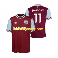 Nogometni Dres West Ham United FULLKRUG 11 Muški Domaći 2024-2025 Kratkih Rukava