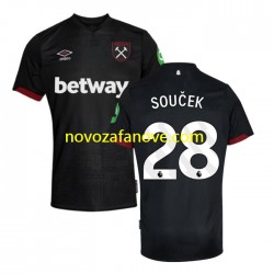 Nogometni Dres West Ham United SOUCEK 28 Muški Gostujući 2024-2025 Kratkih Rukava