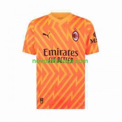 Nogometni Dres AC Milan Golmanski Muški Gostujući 2023-2024 Kratkih Rukava