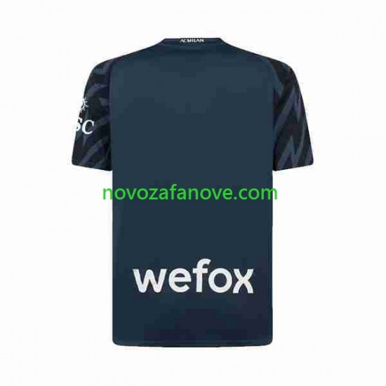 Nogometni Dres AC Milan Golmanski Muški Treći 2023-2024 Kratkih Rukava