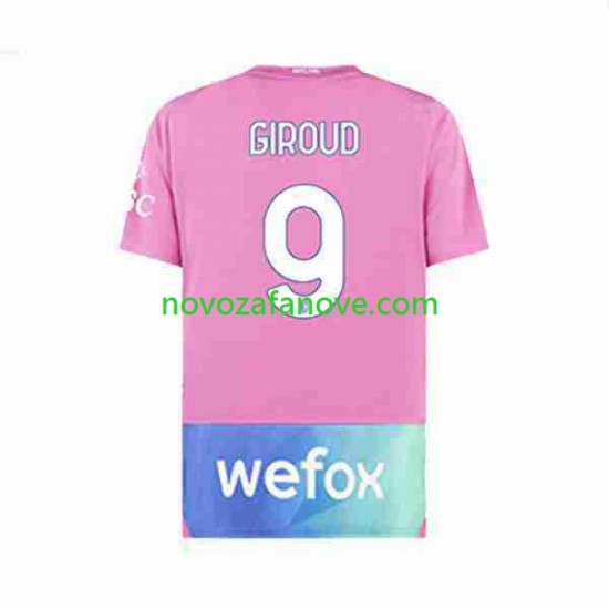 Nogometni Dres AC Milan Olivier Giroud 9 Muški Treći 2023-2024 Kratkih Rukava