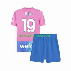 Nogometni Dres AC Milan THEO 19 Dječji Treći 2023-2024 Kratkih Rukava