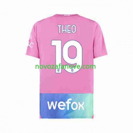 Nogometni Dres AC Milan THEO 19 Muški Treći 2023-2024 Kratkih Rukava