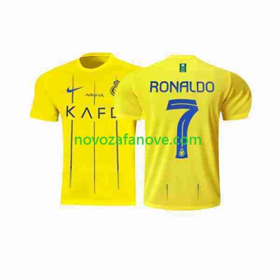 Nogometni Dres Al-Nassr Ronaldo 7 Muški Domaći 2023-2024 Kratkih Rukava