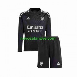 Nogometni Dres Arsenal Golmanski Dječji Domaći 2023-2024 Dugim Rukavima