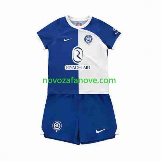 Nogometni Dres Atlético Madrid 2 Dječji Gostujući 2023-2024 Kratkih Rukava