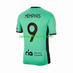 Nogometni Dres Atlético Madrid 2 Memphis Depay 9 Muški Treći 2023-2024 Kratkih Rukava