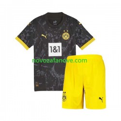 Nogometni Dres Borussia Dortmund Dječji Gostujući 2023-2024 Kratkih Rukava