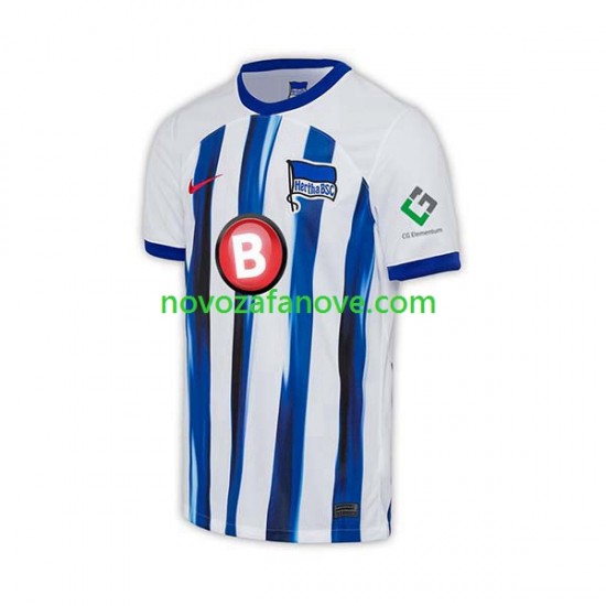 Nogometni Dres Hertha BSC Muški Domaći 2023-2024 Kratkih Rukava