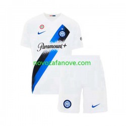 Nogometni Dres Inter Milan Dječji Gostujući 2023-2024 Kratkih Rukava