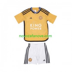 Nogometni Dres Leicester City Dječji Treći 2023-2024 Kratkih Rukava
