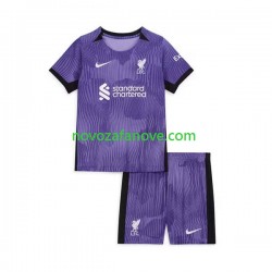 Nogometni Dres Liverpool Dječji Treći 2023-2024 Kratkih Rukava