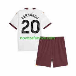 Nogometni Dres Manchester City Bernardo Silva 20 Dječji Gostujući 2023-2024 Kratkih Rukava
