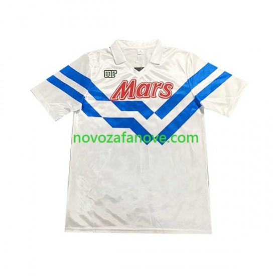 Nogometni Dres Napoli 1989 1990 Retro Muški Gostujući Kratkih Rukava