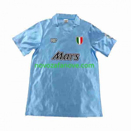 Nogometni Dres Napoli 1990 1991 Retro Muški Domaći Kratkih Rukava