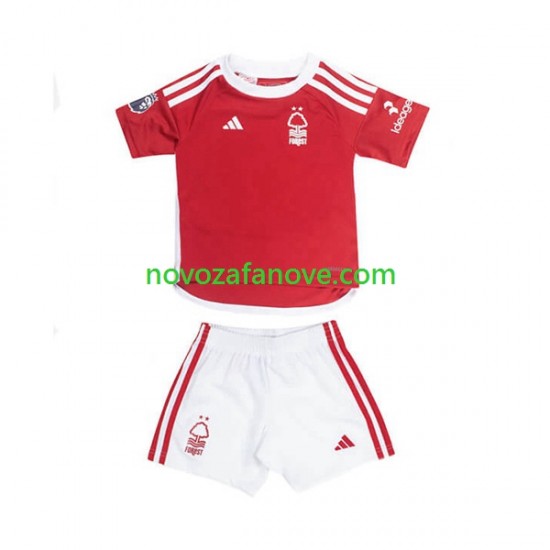 Nogometni Dres Nottingham Forest Dječji Domaći 2023-2024 Kratkih Rukava