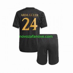 Nogometni Dres Real Madrid Arda Guler 24 Dječji Treći 2023-2024 Kratkih Rukava