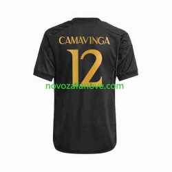 Nogometni Dres Real Madrid Eduardo Camavinga 12 Muški Treći 2023-2024 Kratkih Rukava