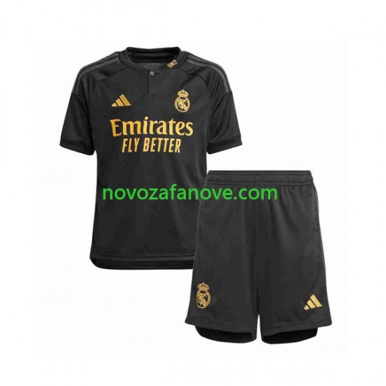 Nogometni Dres Real Madrid Dječji Treći 2023-2024 Kratkih Rukava