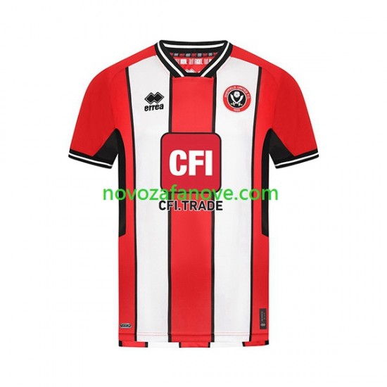 Nogometni Dres Sheffield United Muški Domaći 2023-2024 Kratkih Rukava