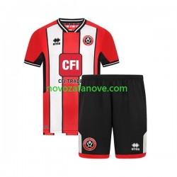 Nogometni Dres Sheffield United Dječji Domaći 2023-2024 Kratkih Rukava