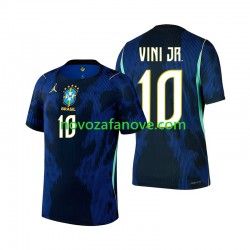 Nogometni Dres Brazil Vinicius Junior 10 Muški Gostujući Svjetsko prvenstvo 2026 Kratkih Rukava