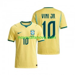 Nogometni Dres Brazil Vinicius Junior 10 Muški Domaći Svjetsko prvenstvo 2026 Kratkih Rukava