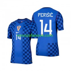 Nogometni Dres Hrvatska Ivan Perisic 14 Muški Gostujući Svjetsko prvenstvo 2026 Kratkih Rukava
