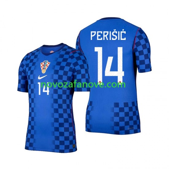 Nogometni Dres Hrvatska Ivan Perisic 14 Muški Gostujući Svjetsko prvenstvo 2026 Kratkih Rukava