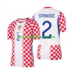 Nogometni Dres Hrvatska Josip Stanisic 2 Muški Domaći Svjetsko prvenstvo 2026 Kratkih Rukava