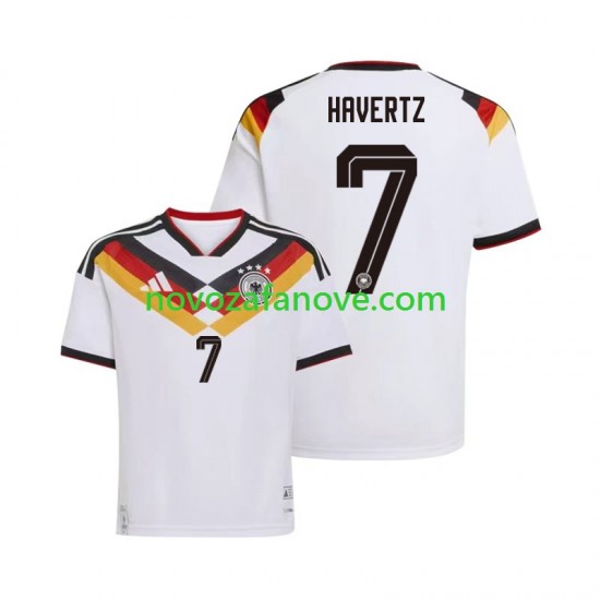 Nogometni Dres Njemačka Kai Havertz 7 Muški Domaći Svjetsko prvenstvo 2026 Kratkih Rukava