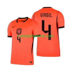 Nogometni Dres Nizozemska Virgil van Dijk 4 Muški Domaći Svjetsko prvenstvo 2026 Kratkih Rukava