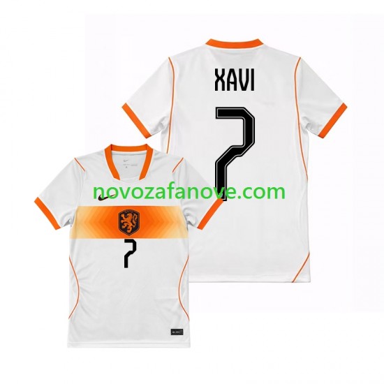 Nogometni Dres Nizozemska Xavi Simons 7 Muški Gostujući Svjetsko prvenstvo 2026 Kratkih Rukava