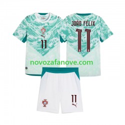 Nogometni Dres Portugal Joao Felix 11 Dječji Gostujući 2026 2027 Kratkih Rukava
